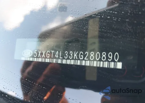 2019 Kia Optima S из США, поврежденный, VIN 5XXGT4L33KG280890